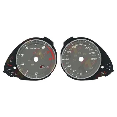 Gauge Face For Audi A4 S4 Magneti Marelli Instrument Cluster Color Grey 300KM/H • $100