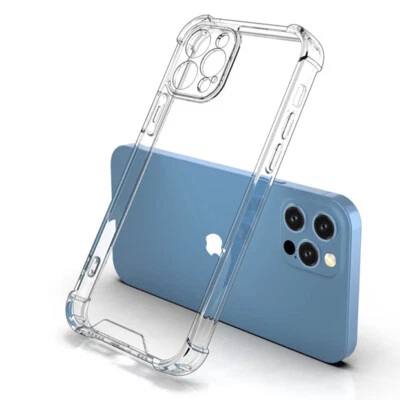 $6.99 • Buy Clear Shockproof Bumper Back Case Cover For IPhone 14 13 12 11 Pro XS MAX X XR 8