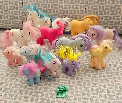 Vintage My Little Pony G1 Collectible Toy - Various Ponies X 12  • £62.99