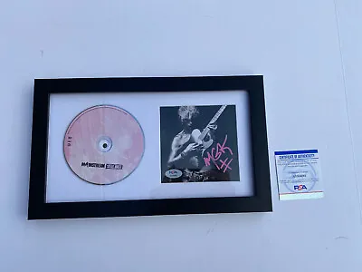 Mgk Machine Gun Kelly Autographed Mainstream Sellout Cd Album Framed Psa/dna • $224.99
