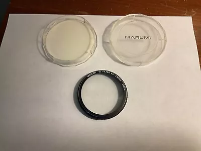 Marumi 58mm SL Filter 6X-Cross Japan Photography Camera Lens Slip On Filter Case • $16.99