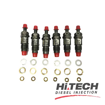 Diesel Injectors (x6) Suits Toyota 2H & H Landcruiser 23600-56011 / 093500-1800 • $385.52
