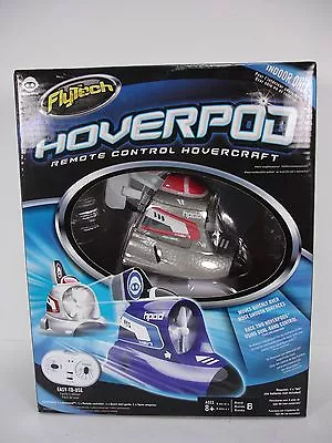 New Wowwee Flytech Hoverpod Remote Control Hovercraft Blue 4162 Indoor Only • $51.29