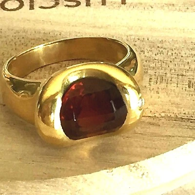 $4250 • Buy 18K Yellow Gold Madeira Citrine And Diamond Ring