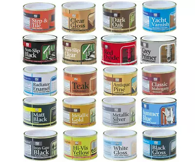 151 & Paint Factory Tin Paints -Matt Gloss Metallic Varnish Paint 180 & 300ml • £5.29