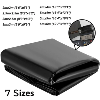 £17.99 • Buy Pond Liner Flexible Fish Pond Liners Garden Pool Membrane Reinforced Landscaping