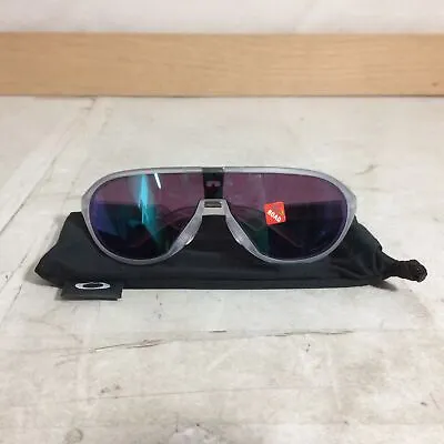 Oakley CMDN Asian Fit Sunglasses Matte Clear Frame PRIZM Road Jade Lens • $81.40