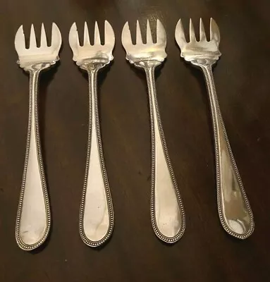 Vintage Mappin & Webb Individual Fish Forks? Ice Cream Forks? ~ Set Of 4 ~ Euc • $40