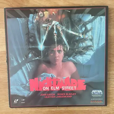 A Nightmare On Elm Street Laserdisc Rare Cover Image Entertainment • $90