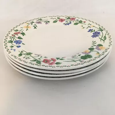 $39 • Buy Farberware Stoneware English Garden 1993 Set Of 4 Dinner Plates (4)