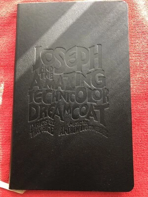 JOSEPH & THE AMAZING TECHNICOLOR DREAMCOAT NOTEBOOK . New & Rare • £10