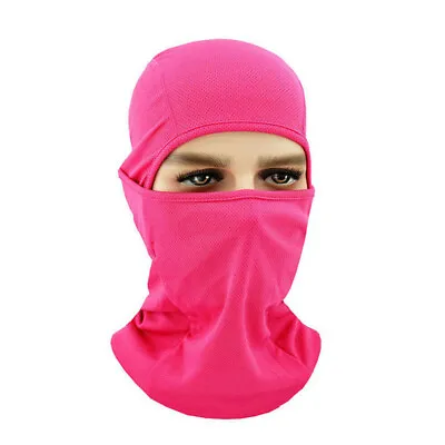 Motorcycle Full Face Balaclava Mask Tactical Masks Ski Face Cover Helmet Liner • $7.99