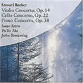 £2.82 • Buy Samuel Barber : Violin Concerto/Cello Concerto/Piano Concerto CD (2001)
