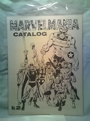Marvelmania Catalog No 2 Comic Magazine 7.5 1970 • $35