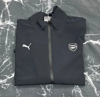 £23.99 • Buy Arsenal Casual Woven Jacket - Anthracite - Size Large (Season 15/16)