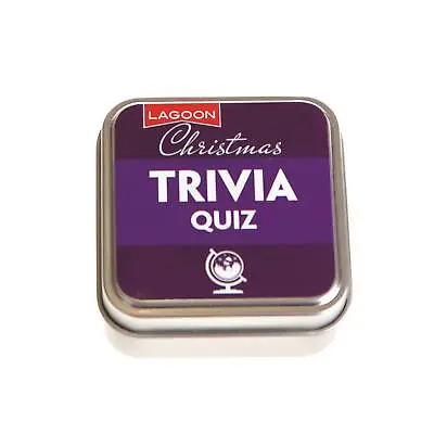 Lagoon Christmas Table Top Trivia Quiz Game Novelty Family Festive Travel Gift • £6.99