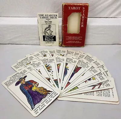 Vintage 1976 Tarot Starter Deck 22 Major Arcana Cards AG Muller US Games Systems • $29.99