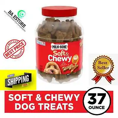 Milk-Bone Soft & Chewy Dog Snacks Chicken Recipe (37 Oz.) • $23.99