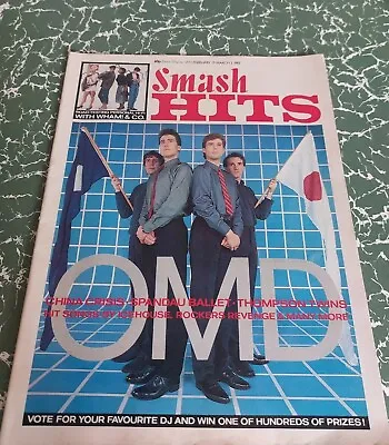 SMASH HITS Magazine 17 FEB-2 MARCH 1983 OMD Spandau Thompson Twins China CrSM131 • $11.20