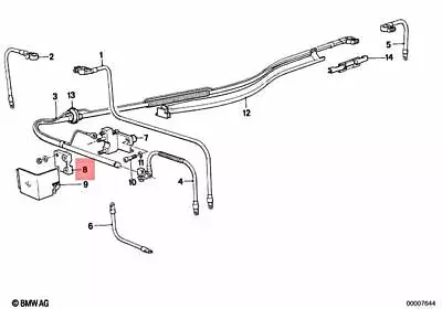 Genuine BMW M3 CMS E30 318i 318is 320i 320is Battery Cable Holder 12422450403 • $25.24