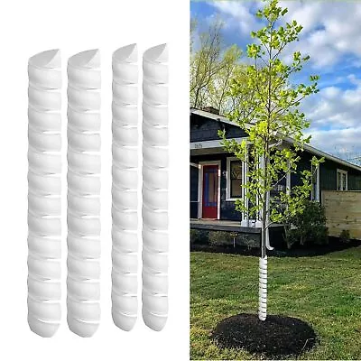 NRAMOSS Tree Trunk Protector- 4PCS Plastic Tree Protectors 2 Size Tree Wraps ... • $16.07