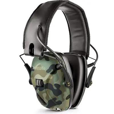 £46.99 • Buy Camo Electronic Ear Defenders Comfort Sport Safe Shooting Earmuffs Protection