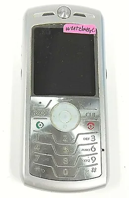 Motorola SLVR / Sliver L7c - Silver ( Verizon ) Rare Cellular Phone • $7.64