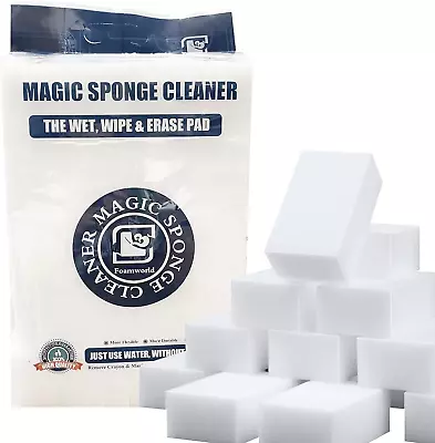 Magic Eraser Sponge By  - Simply Clean Any Stain With Water - Melamine Foam For  • $21.99