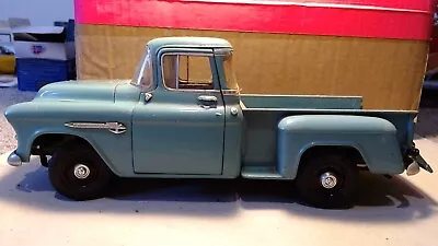 Ertl American Muscle 1955 Chevy 3100 Stepside Pickup Diecast Truck 1:18 Scale • $17.50