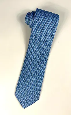 Men's Vineyard Vines Silk Tie Whale Print Hand Made In USA • $14.95