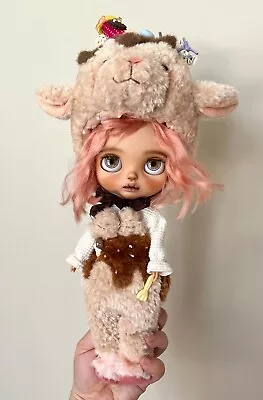 Blythe Doll Clothes -- Sweet Baa Baa Desserts Sheep Themed Costume Outfit (OOAK) • $139.98