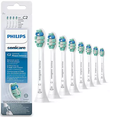 $68.19 • Buy 4/8/12x SonicareC2 Optimal Replacement Electric Brush Head Toothbrush NEW SEALED