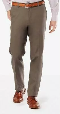  DOCKERS MENS SIGNATURE KHAKI STRAIGHT FIT STRETCH PERFORMANCE PANTS 5 Colors • $15.15