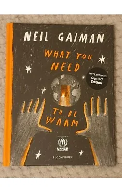 Neil Gaiman Signed What You Need To Be Warm 1/1 Uk Hb 2023 Brand New Unread Copy • £24.99
