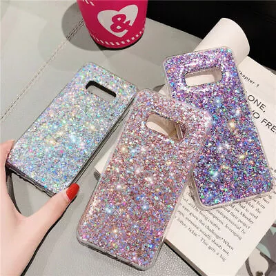 $5.97 • Buy For Samsung S23 S22 Ultra S20 S10 Plus A52s A72 Glitter Sequin Soft Case Cover