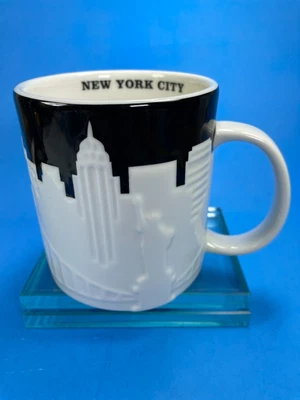 $23.99 • Buy Starbucks New York City Coffee Mug Collector Series 2012 Skyline Taxi 16oz  C87