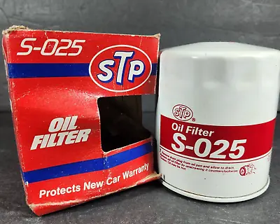 Vintage STP Oil Filter S-025 New Old Stock • $8
