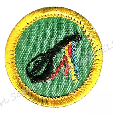 40% VOLUME DISCOUNT NEW MINSTREL Badge 1963 Cadette Girl Scout Guitar Banjo • $4.25