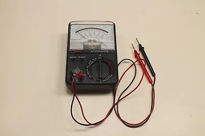 Vintage Micronta Analog Multimeter 22-221 • $6