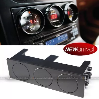 For Miata Triple 2  50MM In Dash Din Pod Head Unit Gauge Meter Mount Holder • $15.99