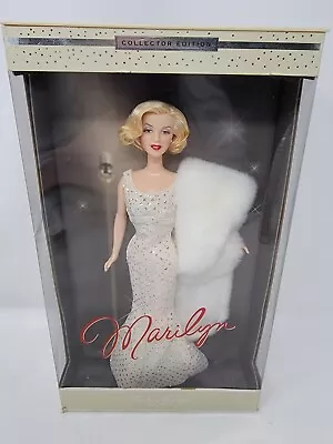 $84.99 • Buy NEW Marilyn Monroe Barbie Timeless Treasures 2001 Mattel Damaged Box