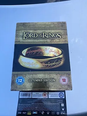 The Lord Of The Rings - Trilogy Blu Ray DVD Extended Editionexcellent Condition • £16.10