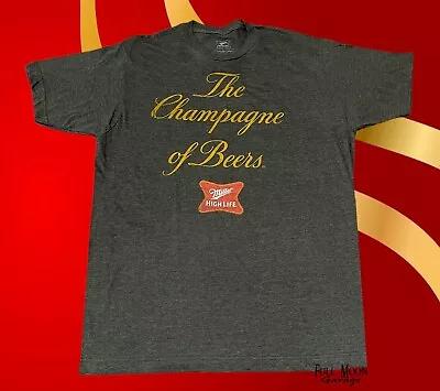 New Miller High Life The Champagne Of Beers Mens Vintage Classic T-Shirt • $21.95