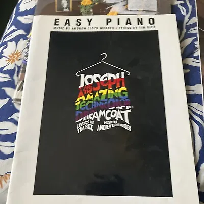 Joseph And The Amazing Technicolour Dreamcoat Easy Piano • £4.99
