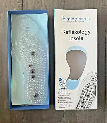 Mindinsole - Acupressure Insoles - (2 Pairs) Reflexology Insoles For Men /Women • $13.45