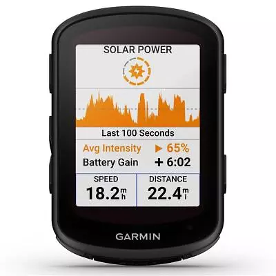 Garmin Edge 840 Solar GPS Cycling Computer - Black (010-02695-20) • $310