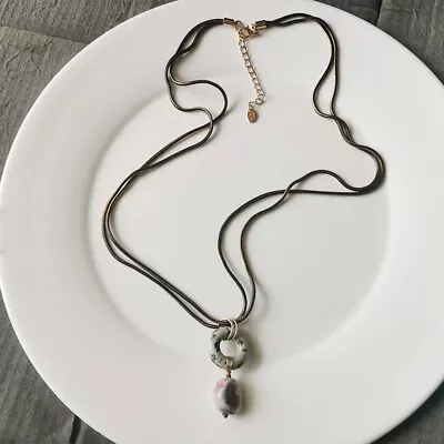 $8.99 • Buy New 28  Zara Beads Pendant Necklace Gift Fashion Women Party Holiday Jewelry