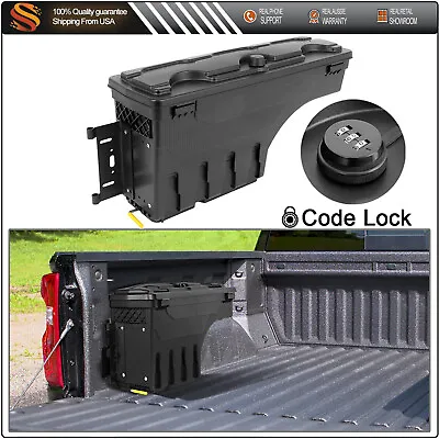 Truck Bed Storage Tool Box For 19-21 Chevy Silverado 1500 GMC Sierra 1500 L Side • $84.50