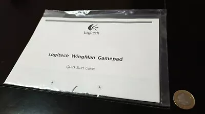 LOGITECH WINGMAN Gamepad Quick Start Guide BOOKLET & INSTRUCTION BOOKLETS F/P&P • £4.99