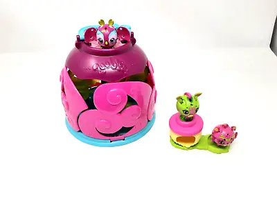 Spinmaster Zoobles Stow Globe/Carry Case - V/Rare With Howard Owl & Zeena & Leon • £20